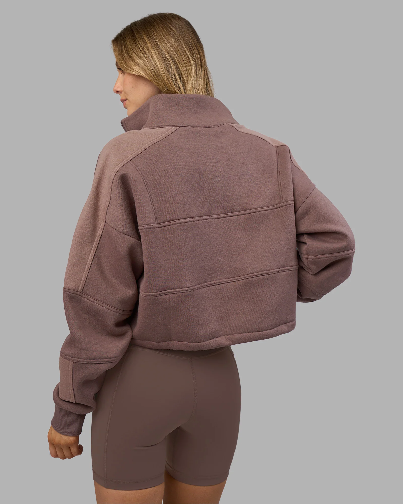 Slam Quarter Zip Sweater - Peppercorn