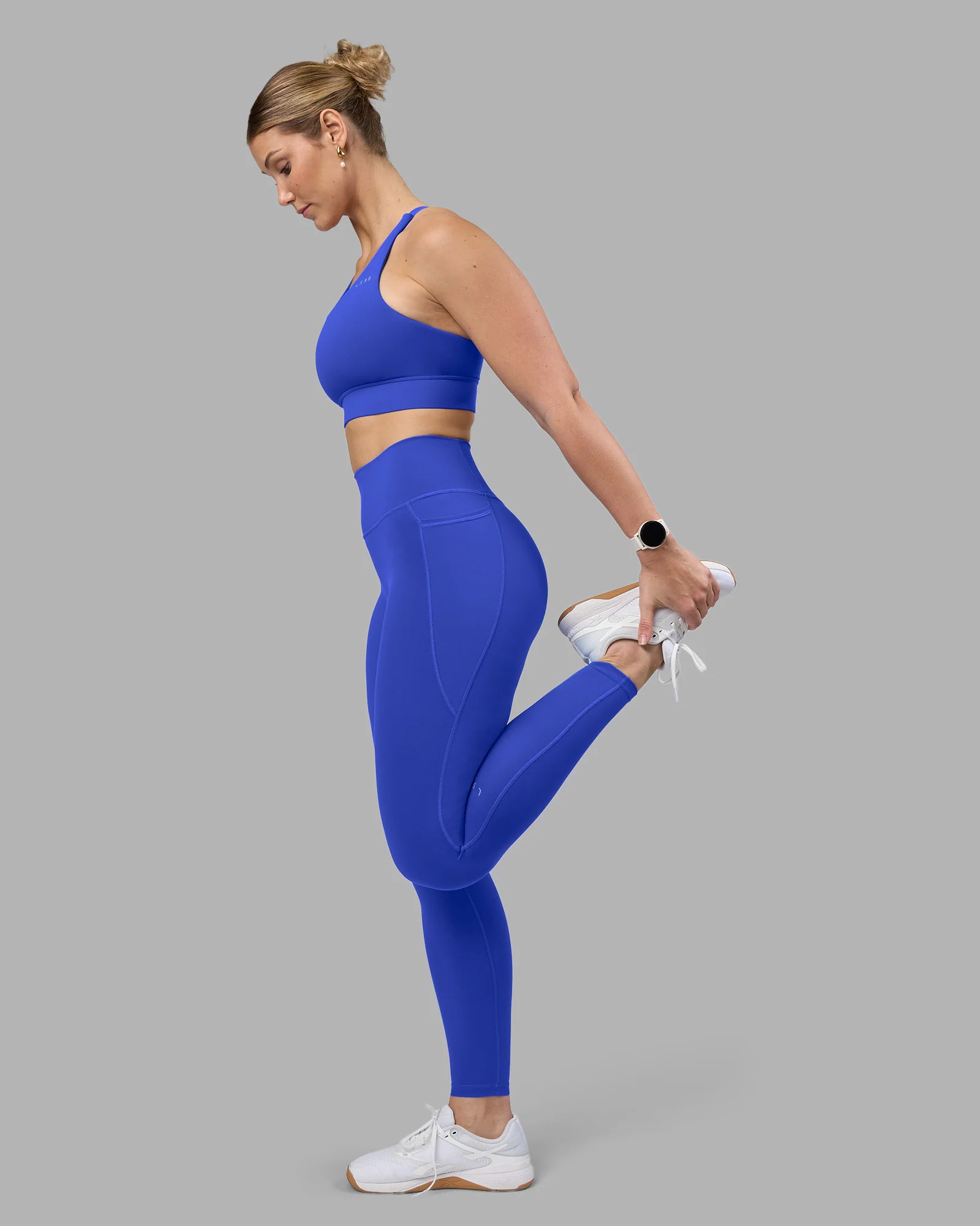 Fusion Ultra High-Rise Full Length Legging Pockets - Power Cobalt