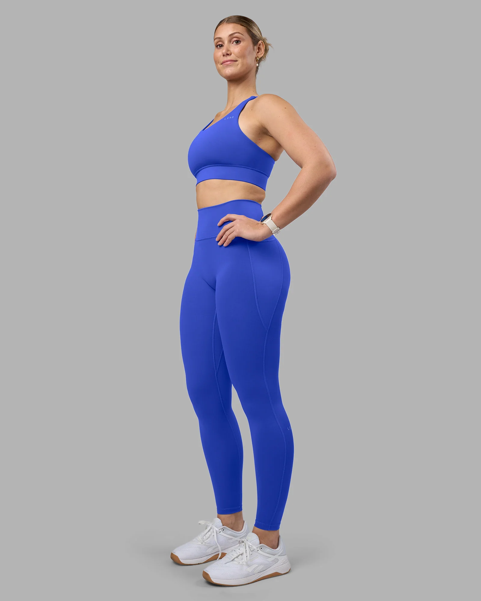Fusion Ultra High-Rise Full Length Legging Pockets - Power Cobalt