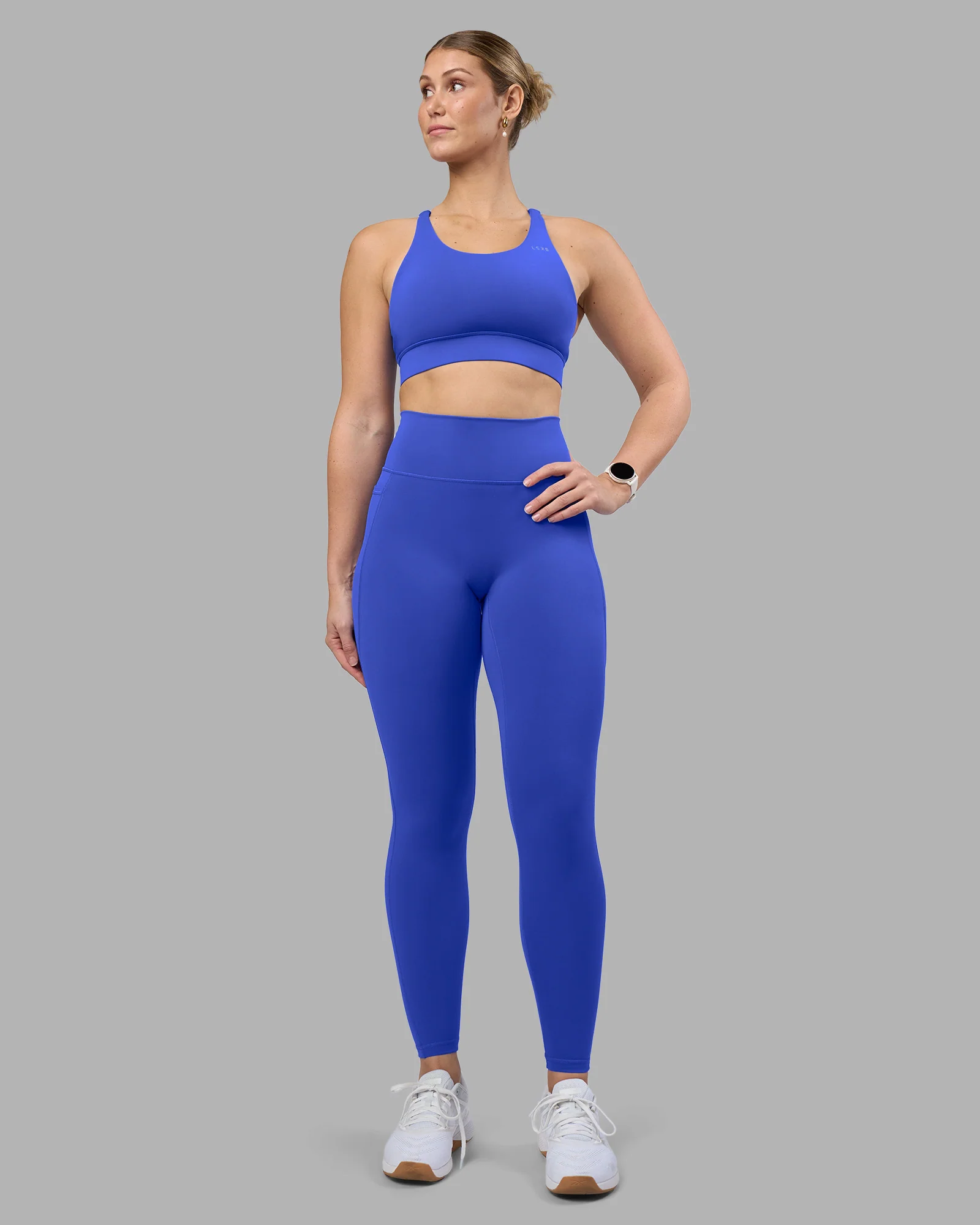 Fusion Ultra High-Rise Full Length Legging Pockets - Power Cobalt