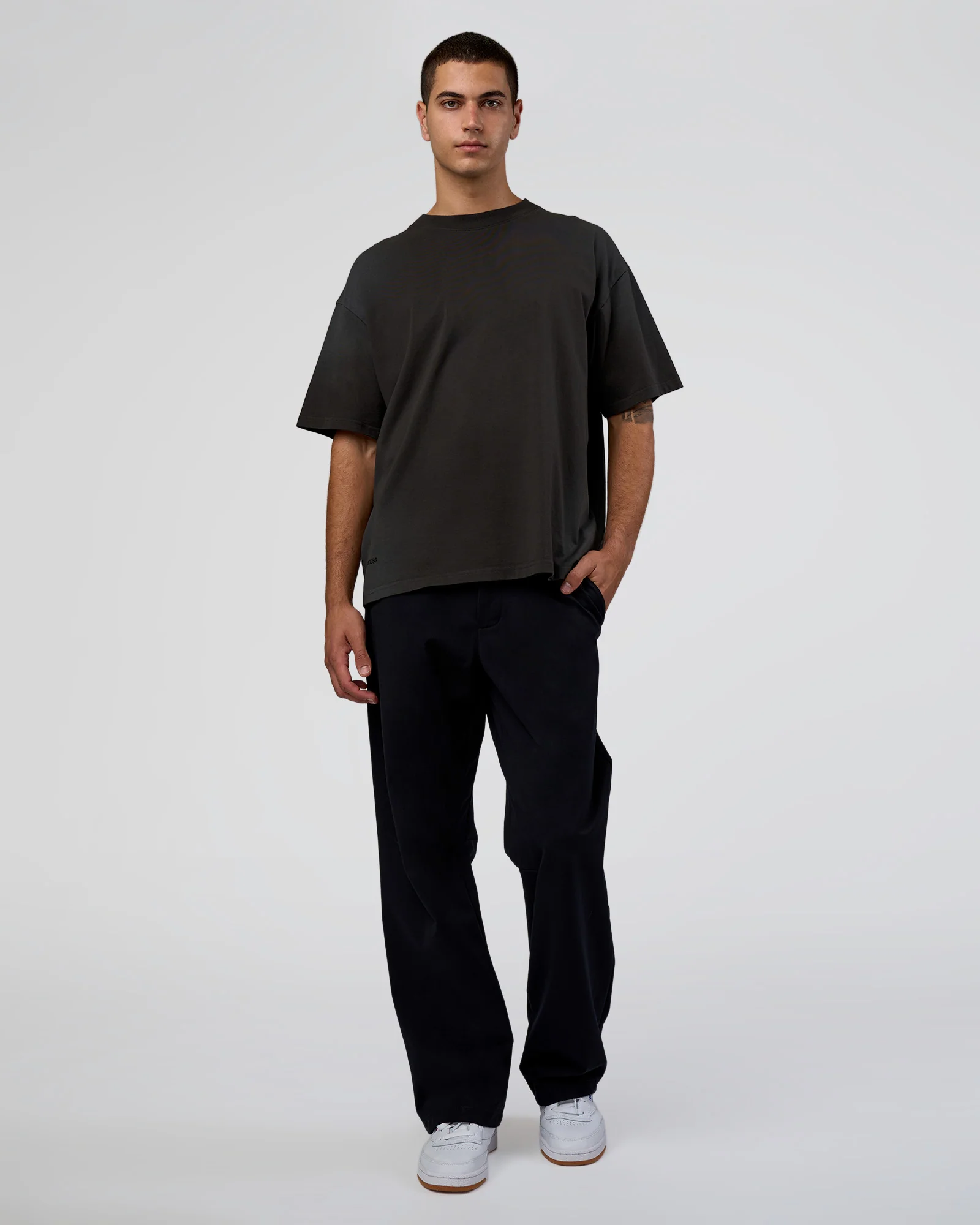19673-spray-heavyweight-unisex-oversized-tee-charcoal-washed-7.webp Spray Heavyweight Unisex Oversized Tee - Charcoal Washed