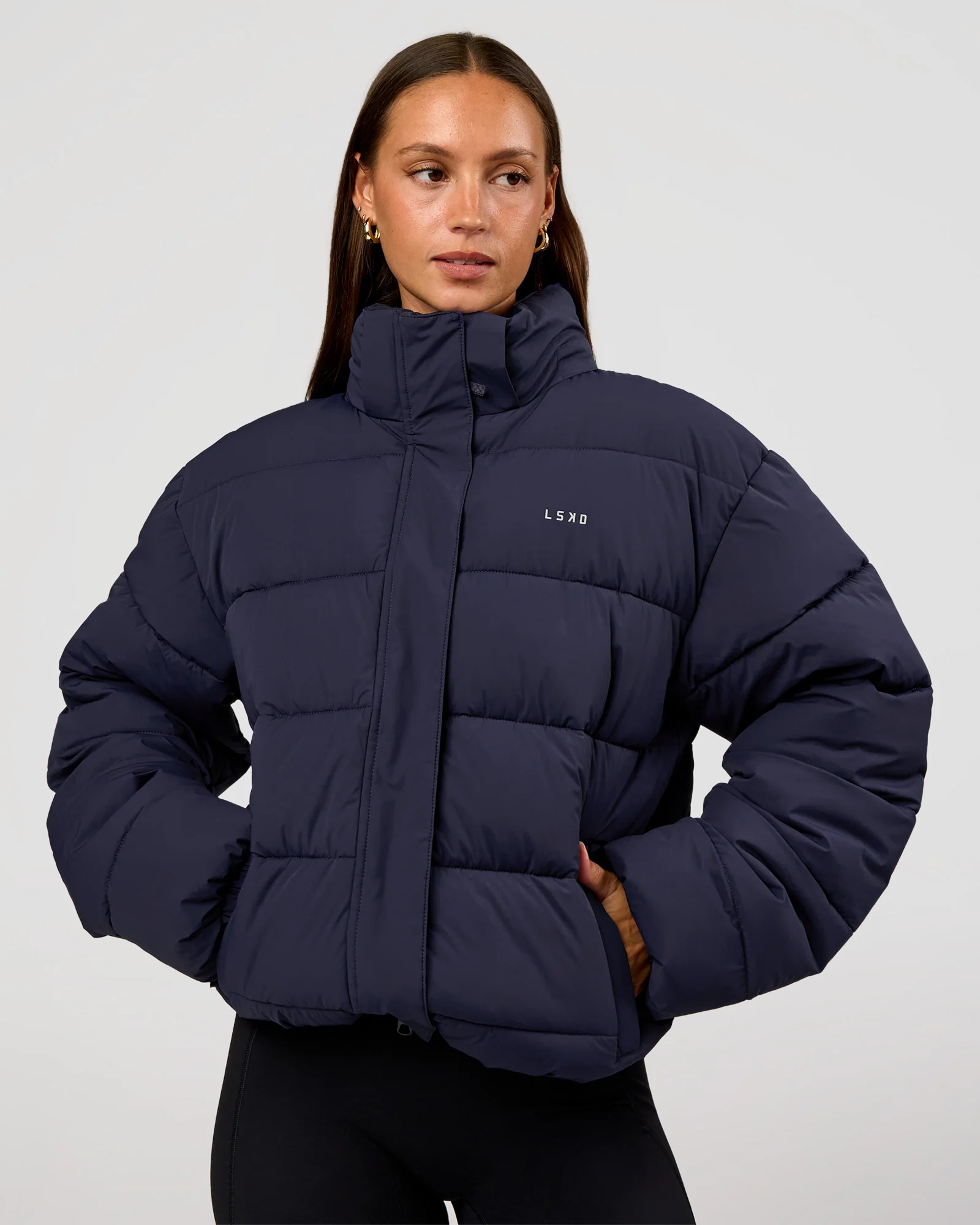 Go-To Puffer Jacket - Future Navy