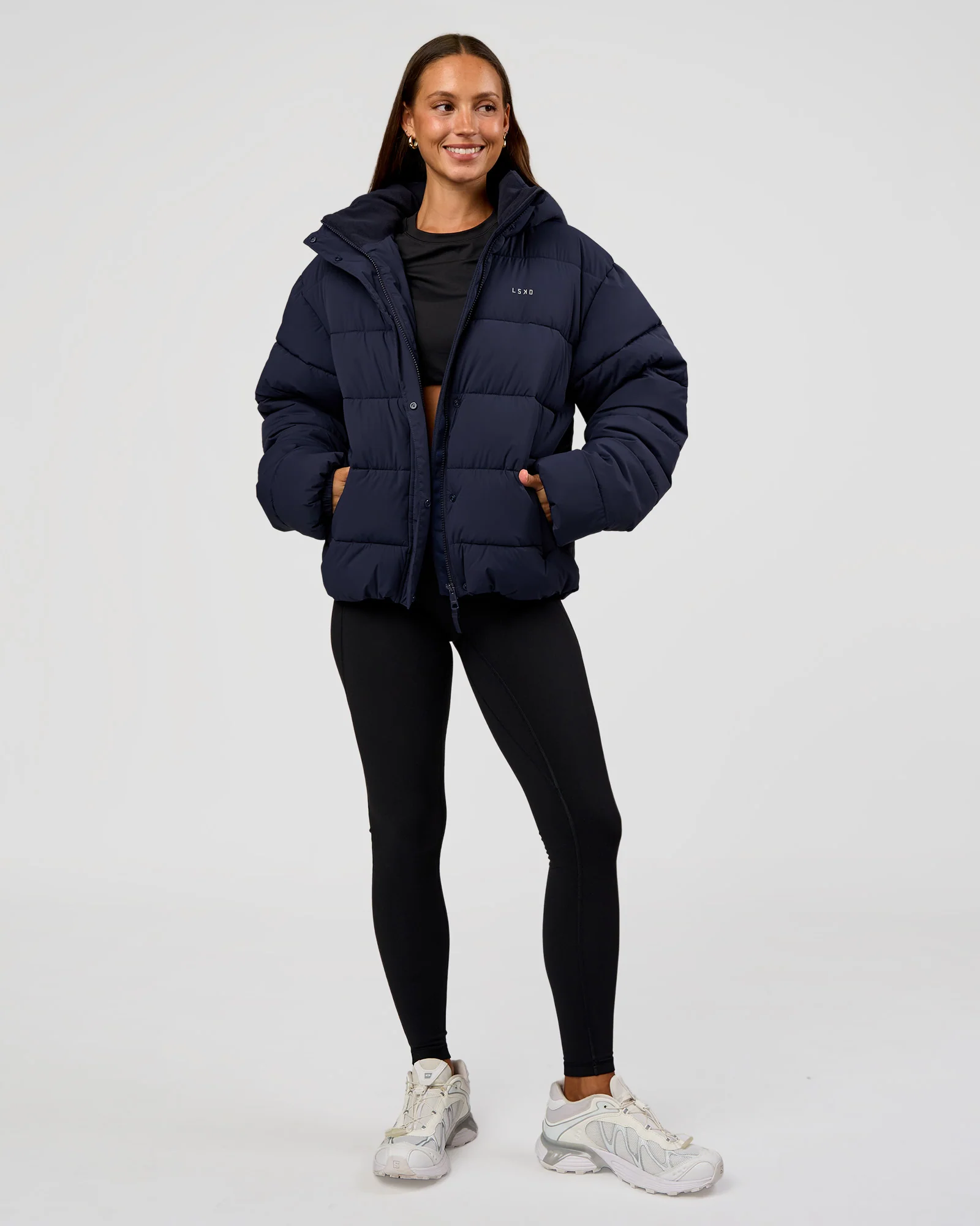 Go-To Puffer Jacket - Future Navy
