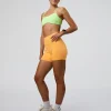 Fusion Ultra High-Rise 4" Short Pockets - Warm Apricot