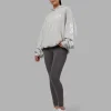 Journey Washed Unisex Oversize Hoodie - Digital Mist-White