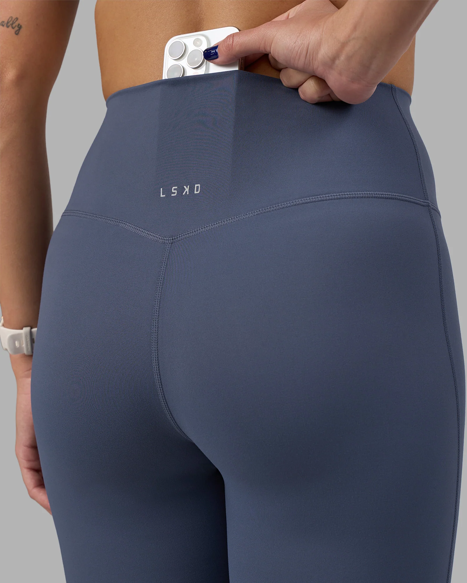 Elixir Ultra High-Rise Full Length Legging - Night Shadow