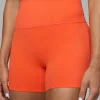 Elixir Ultra High-Rise 4" Short - Ultra Orange