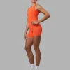 Elixir Ultra High-Rise 4" Short - Ultra Orange