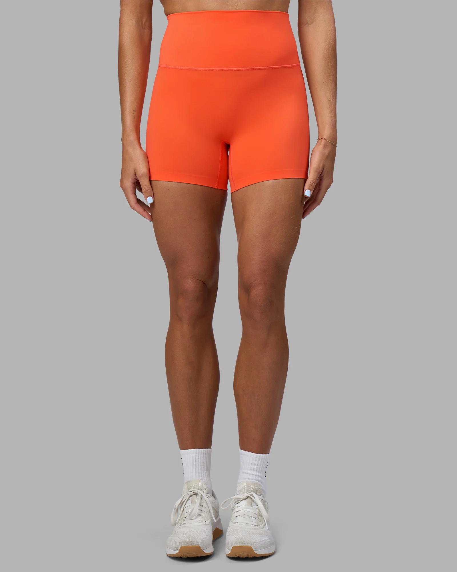 Elixir Ultra High-Rise 4" Short - Ultra Orange