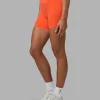 Elixir Ultra High-Rise 4" Short - Ultra Orange