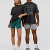 1977-everyday-elevation-flxcotton-oversized-tee-black-washed-carbon-green-2.webp Everyday Elevation FLXCotton Oversized Tee - Black Washed-Carbon Green