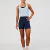 Flow Scoop Neck Performance Tank - Blue Aura