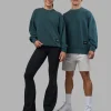 Segmented Oversized Sweater - Abyssal