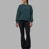 Segmented Oversized Sweater - Abyssal