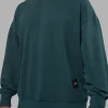 Segmented Oversized Sweater - Abyssal