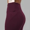 Progression Ultra High-Rise Full Length Legging - Cherry Lacquer