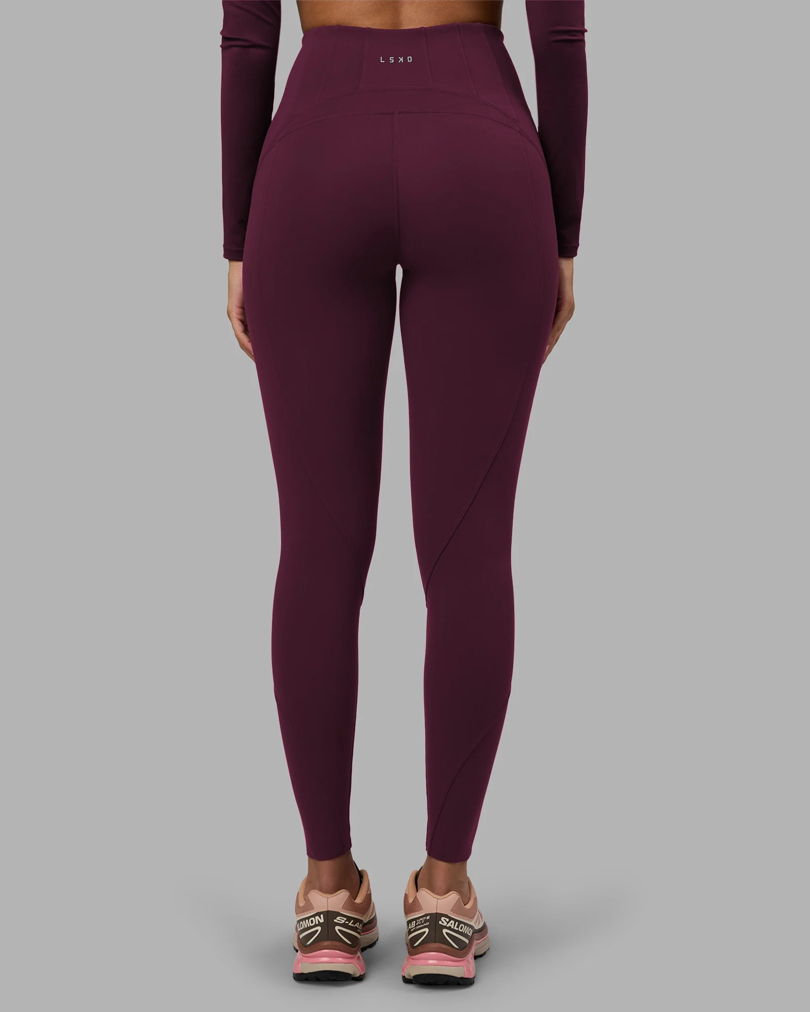 Progression Ultra High-Rise Full Length Legging - Cherry Lacquer