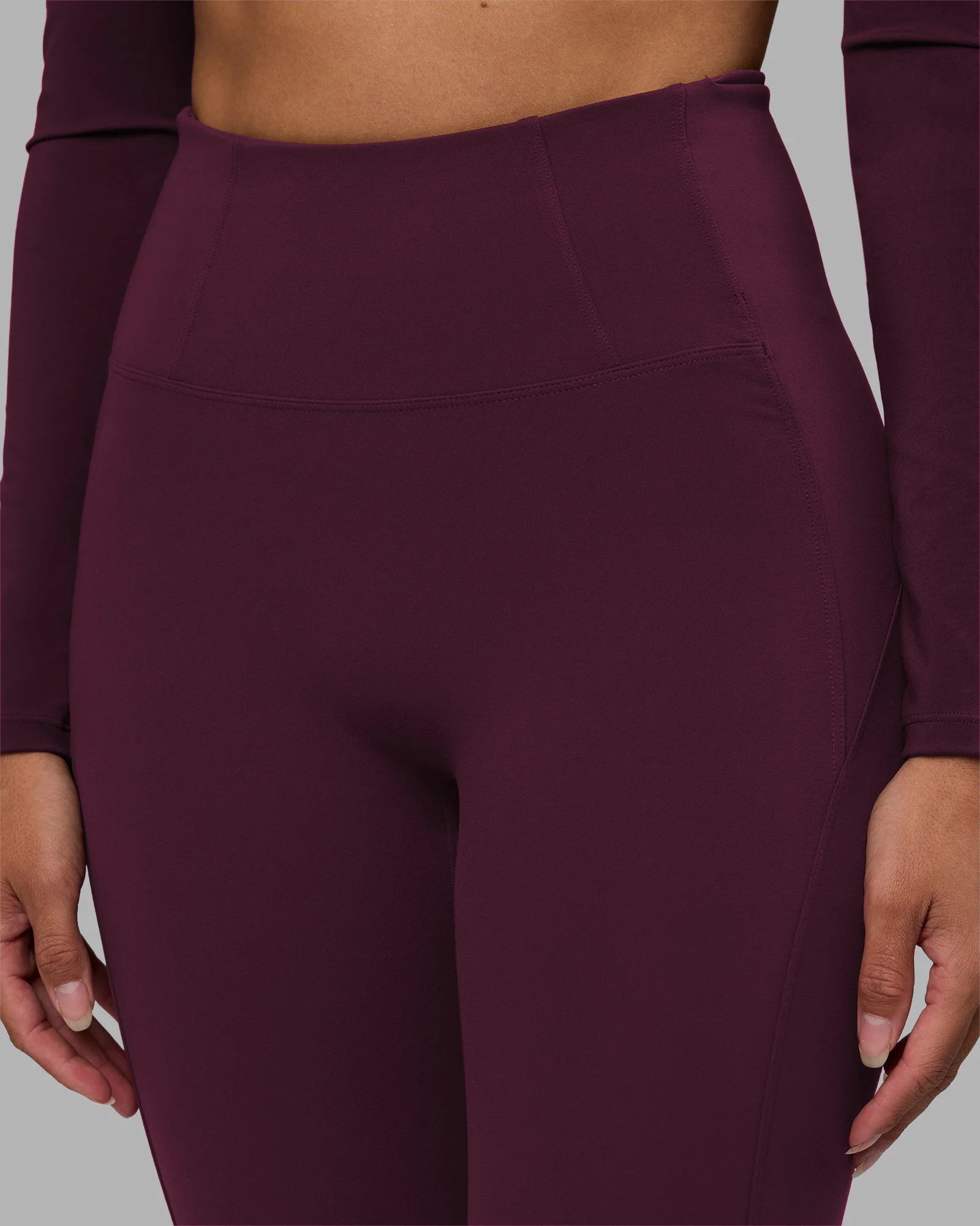 Progression Ultra High-Rise Full Length Legging - Cherry Lacquer