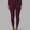 Progression Ultra High-Rise Full Length Legging - Cherry Lacquer