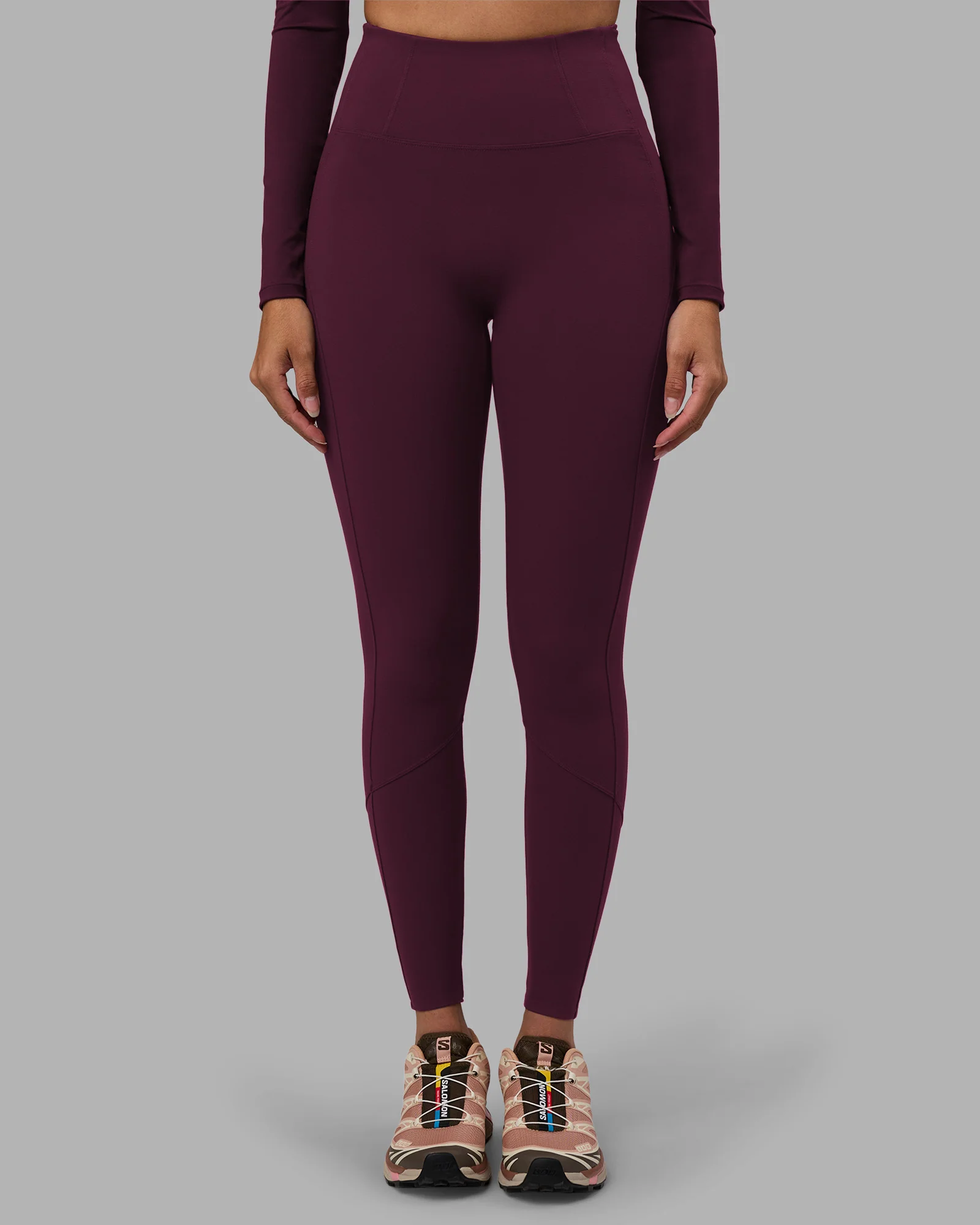 Progression Ultra High-Rise Full Length Legging - Cherry Lacquer