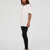 Everyday Elevation FLXCotton Oversized Tee - White-Carbon Green