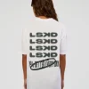 Everyday Elevation FLXCotton Oversized Tee - White-Carbon Green