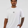 Everyday Elevation FLXCotton Oversized Tee - White-Carbon Green