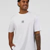 Everyday Elevation FLXCotton Oversized Tee - White-Carbon Green