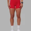 Fusion Ultra High-Rise 4" Short Pockets - Scarlet