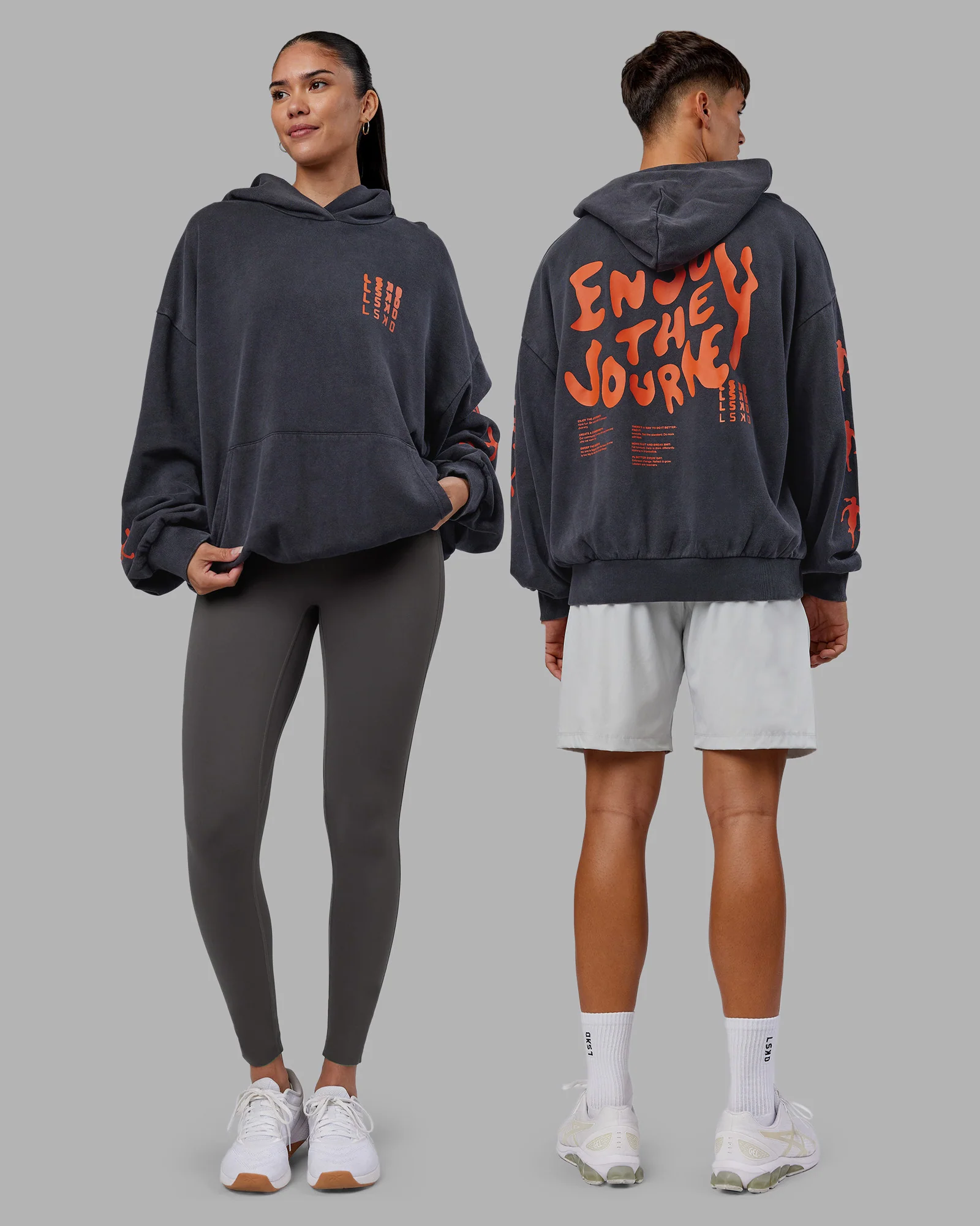 19881-journey-washed-unisex-oversize-hoodie-black-ultra-orange-1.webp Journey Washed Unisex Oversize Hoodie - Black-Ultra Orange