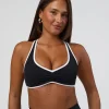 Luminous Sports Bra - Black-White