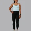 Flame Ribbed Tank - Skyride