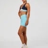 Fusion V-Contour Ultra High-Rise 4" Short Pockets - Baltic Sea