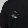 Hype Heavyweight Unisex Oversized Tee - Black-White