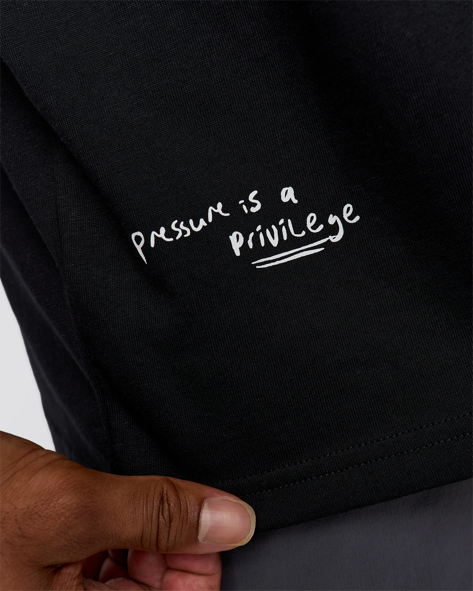 Hype Heavyweight Unisex Oversized Tee - Black-White