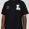 Hype Heavyweight Unisex Oversized Tee - Black-White