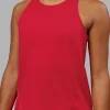 Pace Running Tank - Scarlet