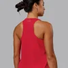 Pace Running Tank - Scarlet