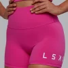 20065-evolved-ultra-high-rise-4-short-fuchsia-pink-white-1.webp Evolved Ultra High-Rise 4" Short - Fuchsia Pink-White