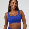 Ember Seamless Sports Bra - Power Cobalt