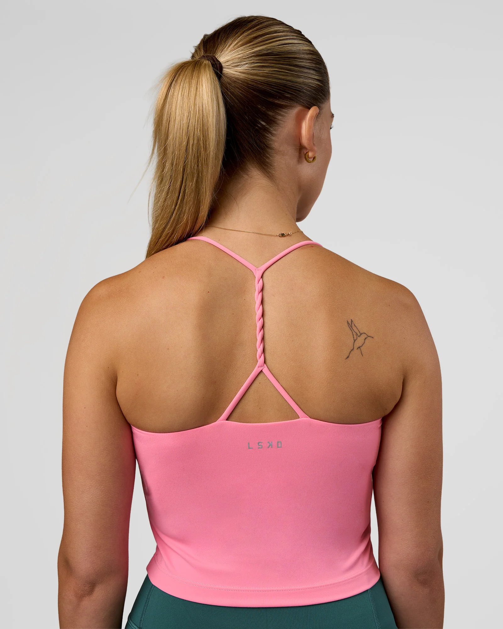 20128-twister-shelf-bra-tank-candy-pink-2.webp Twister Shelf Bra Tank - Candy Pink