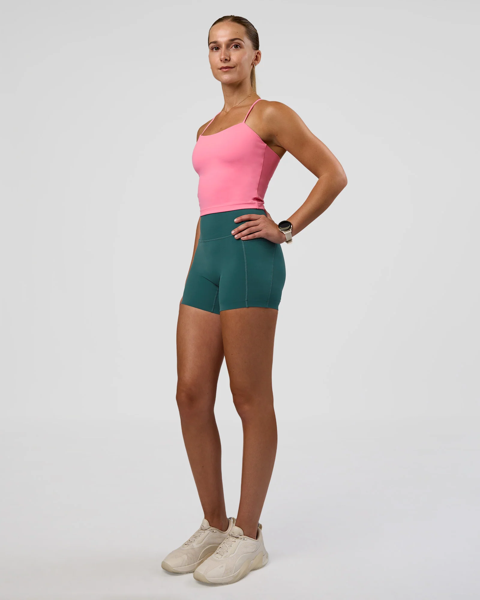 20128-twister-shelf-bra-tank-candy-pink-6.webp Twister Shelf Bra Tank - Candy Pink
