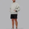 MVP Quilted Oversized Hoodie - Digital Mist-Geometric