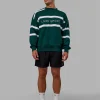 20271-collateral-sweater-oversize-dark-moss-white-10.webp Collateral Sweater Oversize - Dark Moss-White