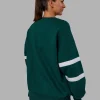 20271-collateral-sweater-oversize-dark-moss-white-11.webp Collateral Sweater Oversize - Dark Moss-White
