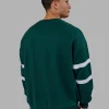 20271-collateral-sweater-oversize-dark-moss-white-4.webp Collateral Sweater Oversize - Dark Moss-White