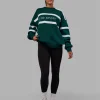 20271-collateral-sweater-oversize-dark-moss-white-9.webp Collateral Sweater Oversize - Dark Moss-White