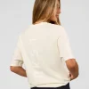 Shadow Mode FLXCotton Oversized Tee - Off White Washed