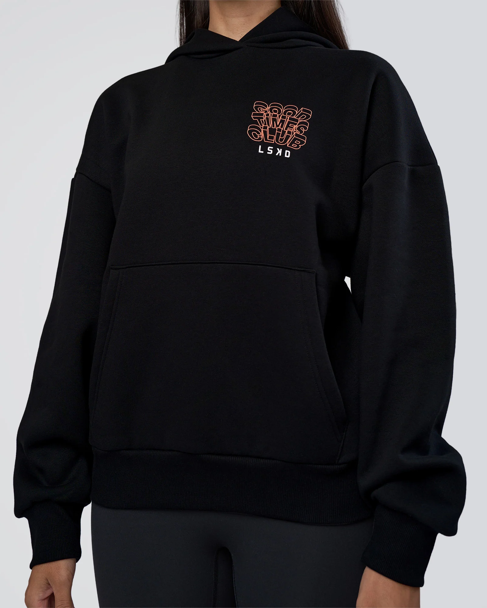 20421-gtc-cvc-fleece-unisex-oversized-hoodie-black-cantaloupe-10.webp GTC CVC Fleece Unisex Oversized Hoodie - Black-Cantaloupe