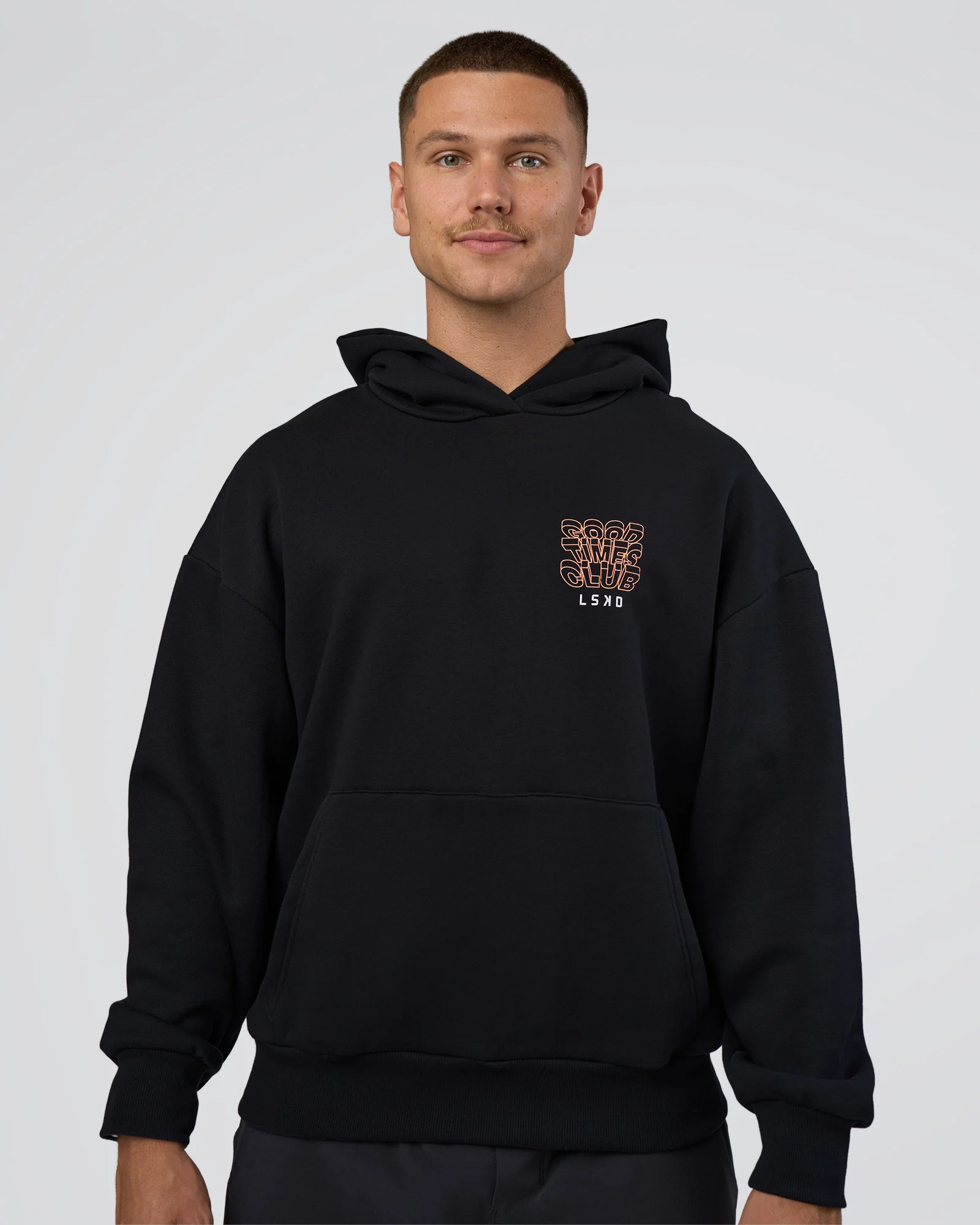 20421-gtc-cvc-fleece-unisex-oversized-hoodie-black-cantaloupe-7.webp GTC CVC Fleece Unisex Oversized Hoodie - Black-Cantaloupe